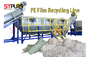 Línea 60m m de reciclaje agrícolas 1500kg/H del lavado de la película de los PP PE de la eficacia